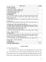 tiểu luận nâng cao chất lượng đội ngũ giáo viên ở trường trung học cơ sở