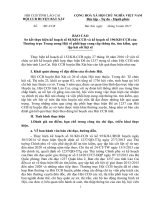 BÁO CÁO Sơ kết thực hiện kế hoạch số 81KHCCB và kế hoạch số 196KHCCB của Thường trực Trung ương Hội về phối hợp cung cấp thông tin, tìm kiếm, quy tập hài cốt liệt sỹ