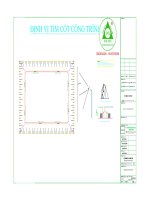 CTY Sinh Hóa Quốc tế - Hệ thống xử lý nước thải - Định vị tim cốt công trình - 0903034381