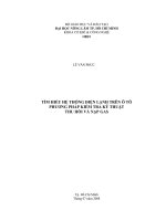  TÌM HIỂU HỆ THỐNG ĐIỆN LẠNH TRÊN Ô TÔ  PHƯƠNG PHÁP KIỂM TRA KỸ THUẬT THU HỒI VÀ NẠP GAS   