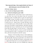 Thực trạng tuyển dụng – đào tạo nguồn nhân lực tại công ty cổ phần thương mại và vận tải petrolimex hà nội