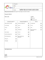 G0024liểm tra an toàn dàn giáo  Mẫu an toàn xây dựng 