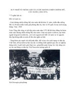 SUY NGHĨ VỀ THẮNG LỢI CỦA CUỘC KHÁNG CHIẾN CHỐNG MỸ CỨU NƯỚC