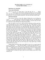 Mẫu bài phát biểu của đảng ủy tại đại hội chi bộ