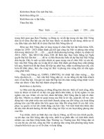 Phát biểu của thường trực đảng ủy tại đại hội nông dân xã