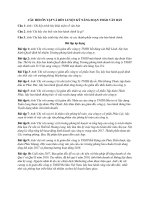 ÔN TẬP  CHO THI GIỮA KỲ PHÁT TRIỂN KỸ NĂNG NGHỀ NGHIỆP