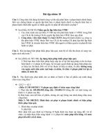 Bài tập nhóm môn Luật chứng khoán