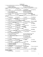 chuyen de dong nghia trai nghiaadvanced 