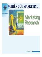 Bài giảng nghiên cứu marketing 