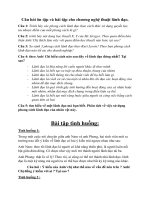 Câu hỏi ôn tập và bài tập cho chương nghệ thuật lãnh đạo