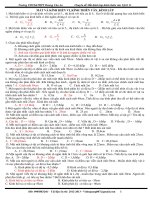 bài tập về mắt , kính lúp kính thiên văn