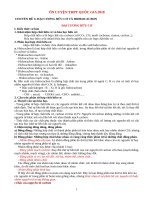 Tài liệu ôn tập chủ đề ĐCHCvà HC theo mức độ da sua