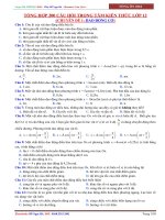 1000 câu hỏi trọng tâm vật lý 12   ôn THPTQG 2018 môn vật lý