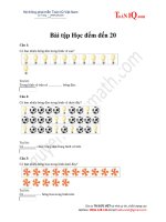 Bai tap hoc dem den 20