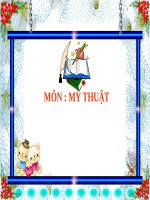 Hướng dẫn soạn giảng mĩ thuật theo phương pháp mới của đan mạch sử dụng tài liệu luyện tập mĩ thuật 