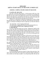 giáo trình pháp luật đại cương vắn tắt 