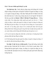 bài tập nhóm kỹ năng tư vấn lao động 