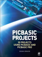 Newnes, PIC basic projects 30 projects using PIC BASIC and PIC BASIC PRO (2006) spy 0750668792