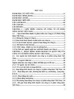 Hoạt động kinh doanh và quản trị của công ty cổ phần nông dược việt nam  