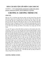 CHƯƠNG 9 – SÁCH INTEGRATING ADVANCED COMPUTER AIDED DESIGN, MANUFACTURING, AND NUMERICAL CONTROL 