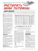 Microcontroller pic tutorial