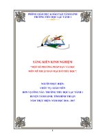 Một số biện pháp nhằm nâng cao chất lượng dạy và học môn mĩ thuật ở trường tiểu học lạc tánh 1 