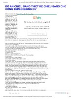 ĐỒ án CHIẾU SÁNG THIẾT kế CHIẾU SÁNG CHO CÔNG TRÌNH CHUNG cư   tài liệu text