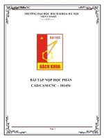 LẬP kế HOẠCH GIA CÔNG và sản XUẤT có sự hỗ TRỢ của máy TÍNH 