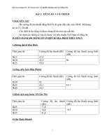 BÀI THU HOẠCH TT  kỹ THUẬT xử lý ô NHIỄM KHÔNG KHÍ và TIẾNG ồn 