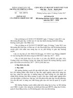 KẾ HOẠCH BDTX 2017 2018