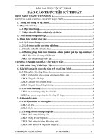 Lập biện pháp thi công cho tầng trệt của công trình  