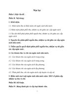 phân phối nguồn thu, nhiệm vụ chi cho ngân sách địa phương theo luật ngân sách 2015  