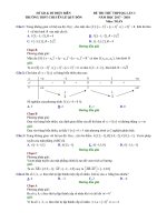 Đề thi thử Toán THPTQG 2018 trường chuyên Lê Quý Đôn – Điện Biên lần 3