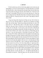 tư tưởng Hồ Chí Minh về vai trò của nông nghiệp trong thời kỳ quá độ lên chủ nghĩa xã hội ở Việt Nam. Ý nghĩa và định hướng vận dụng