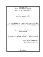 Thi hành hình phạt cải tạo không giam giữ, án treo theo pháp luật thi hành án hình sự việt nam