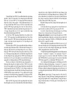 Nghiên cứu đặc điểm lâm sàng, x quang phổi và vi khuẩn gây bệnh của viêm phổi bệnh viện ở người lớn điều trị tại bệnh viện phổi trung ương (tt) 