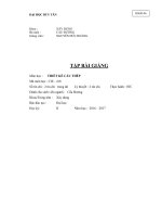 Giới thiệu môn học thiết kế cầu thép