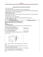 Giáo án Toán 5 chương 3 bài 10: Hình hộp chữ nhật  hình lập phương
