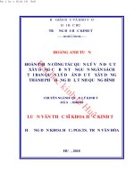 Hoàn thiện công tác quản lý vốn đầu tư xây dựng cơ bản từ nguồn ngân sách tại ban quản lý dự án đầu tư xây dựng thành phố đồng hới, tỉnh quảng bình 