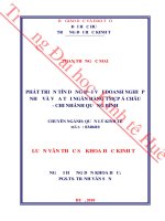 Phát triển tín dụng đối với doanh nghiệp nhỏ và vừa tại Ngân hàng TMCP Á Châu  Chi nhánh Quảng Bình