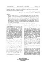 NGHIÊN CỨU ĐỊNH TUYẾN ĐƠN PHÁT DỰA TRÊN THÔNG TIN VỊ TRÍ CHO MẠNG CẢM BIỂN KHÔNG DÂY