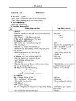 Giáo án Toán 5 chương 4 bài 2: Thời gian