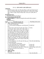 Giáo án Toán 5 chương 4 bài 1: Bảng đơn vị đo thời gian