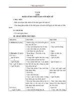 Giáo án Toán 5 chương 4 bài 1: Nhân số đo thời gian với một số