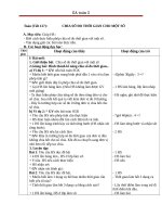 Giáo án Toán 5 chương 4 bài 1: Chia số đo thời gian cho một số