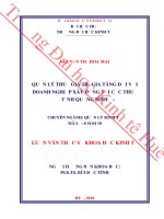 Quản lý thuế Gía trị gia tăng đối với Doanh nghiệp xây dựng tại Cục Thuế tỉnh Quảng Bình