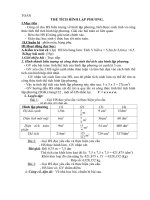 Giáo án Toán 5 chương 3 bài 17: Thể tích hình lập phương