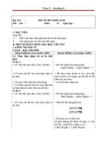 Giáo án Toán 5 chương 4 bài 1: Trừ số đo thời gian