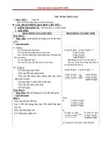 Giáo án Toán 5 chương 4 bài 1: Trừ số đo thời gian