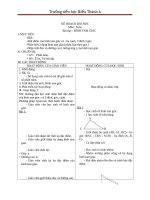 Giáo án Toán 5 chương 3 bài 1: Hình tam giác